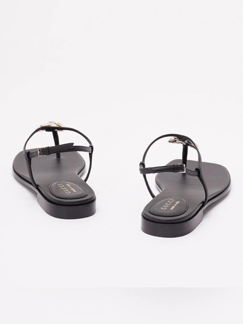 GUCCI Marmont GG logo thong sandals - Picture 4 of 6